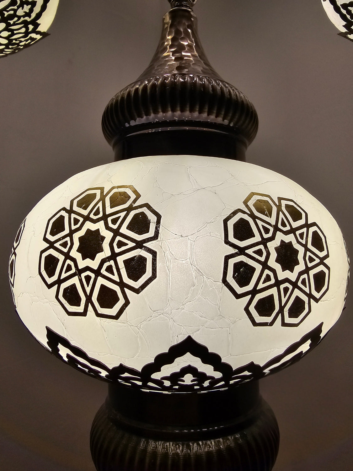 Turkish Mosaic Ceiling Light – Handmade Boho Hanging Lamp